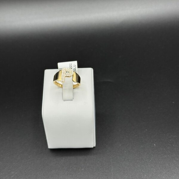 P Harfli14 Ayar Altın Yüzük