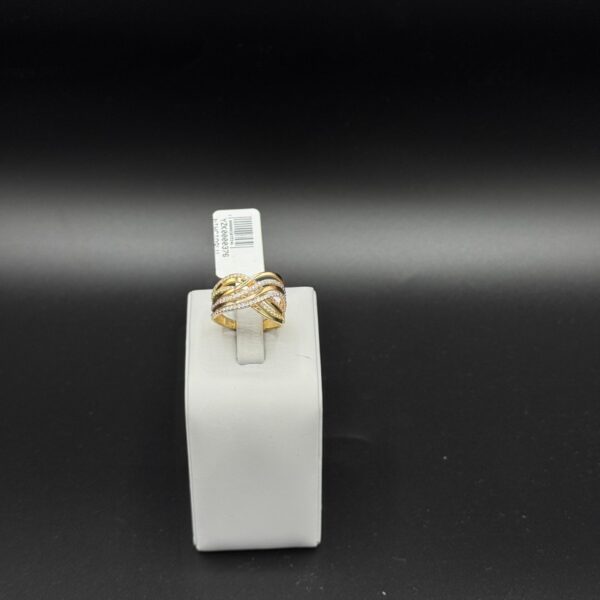 14 Ayar Desenli Yüzük