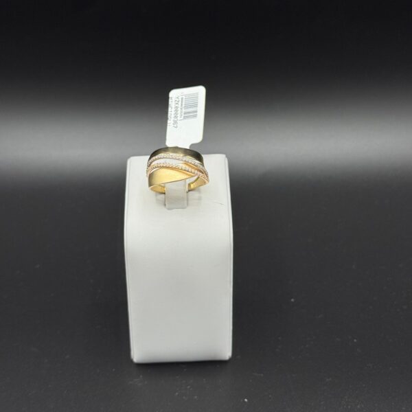 14 Ayar Desenli Yüzük