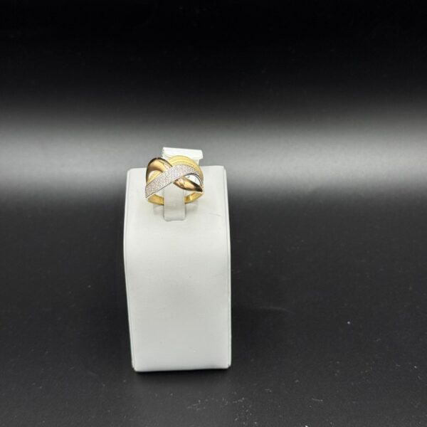 14 Ayar Özel Desenli Yüzük