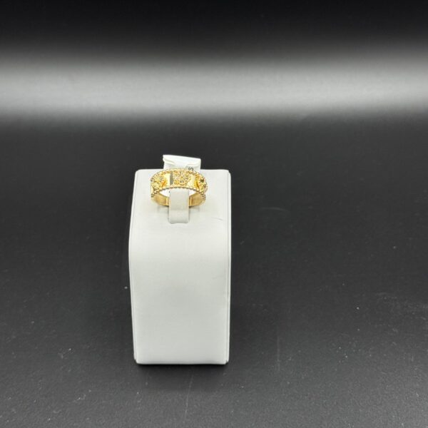 Çiçek Figürlü Zarif 14 Ayar Altın Yüzük