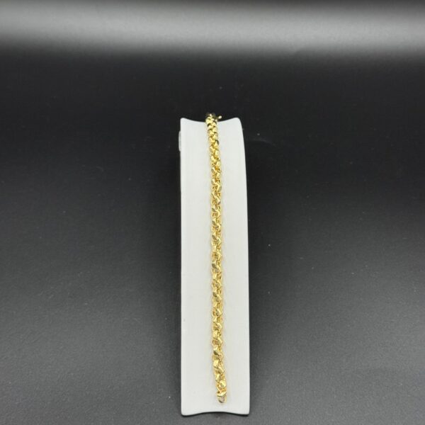 Zincir Bileklik 14 Ayar Altın