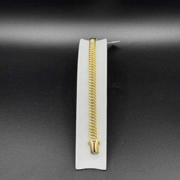 Desenli Bileklik 14 Ayar Altın