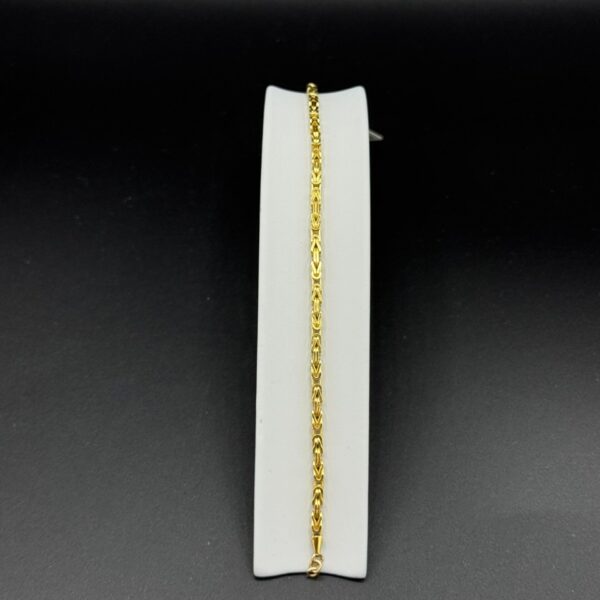 Desenli Bileklik 14 Ayar Altın