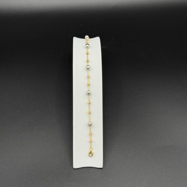 Desenli Bileklik 14 Ayar Altın