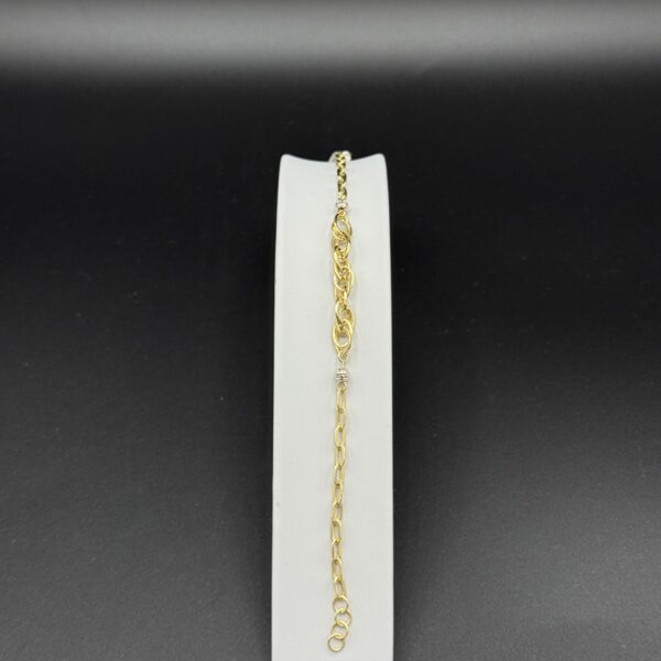 Desenli Bileklik 14 Ayar Altın