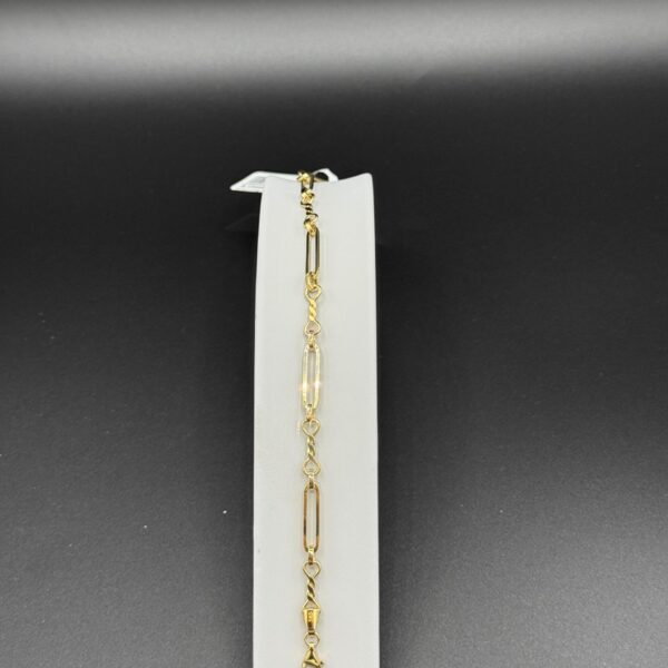 Desenli Bileklik 14 Ayar Altın