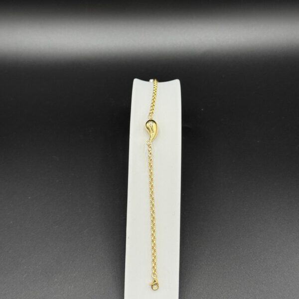 Desenli Bileklik 14 Ayar Altın