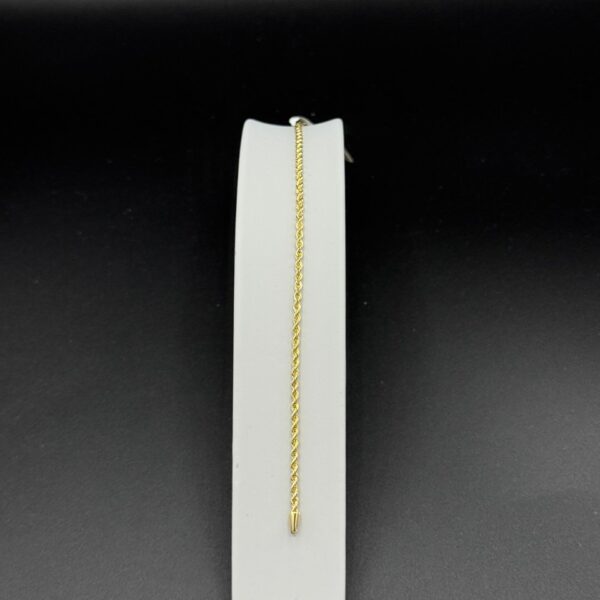 Sade Zarif Bileklik 14 Ayar Altın