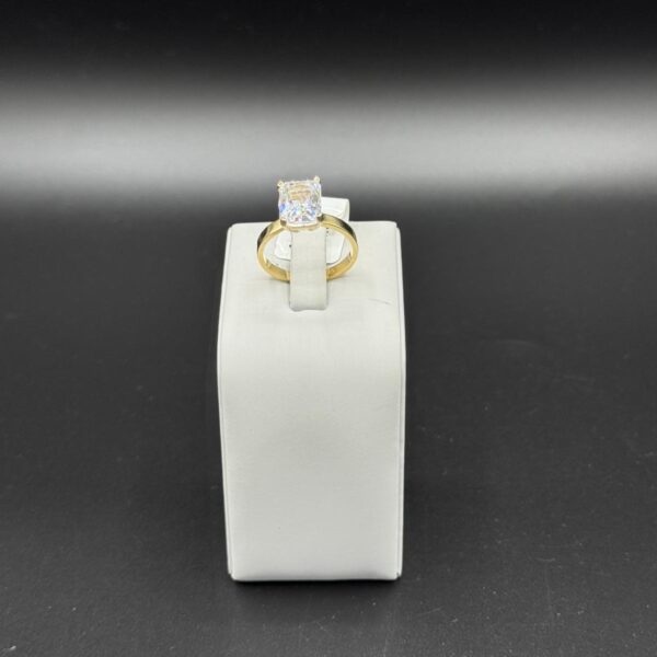 14 Ayar Tek Taş Altın Yüzük