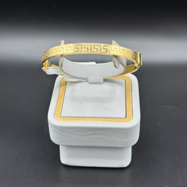 Desenli Kelepçe 14 Ayar Altın