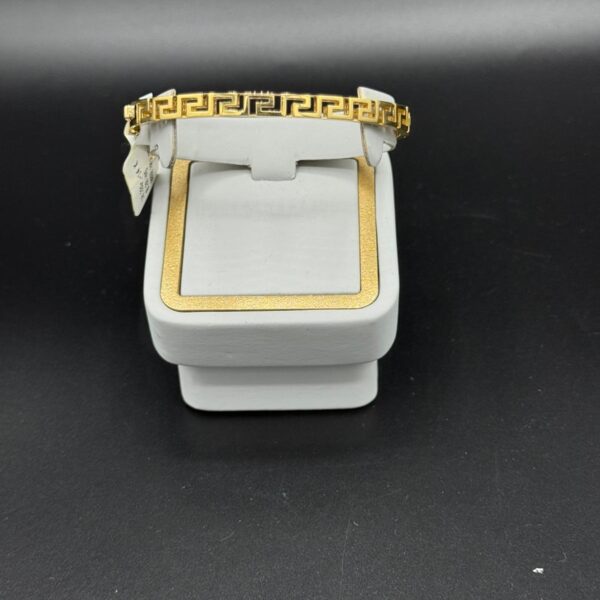 Desenli Kelepçe 14 Ayar Altın