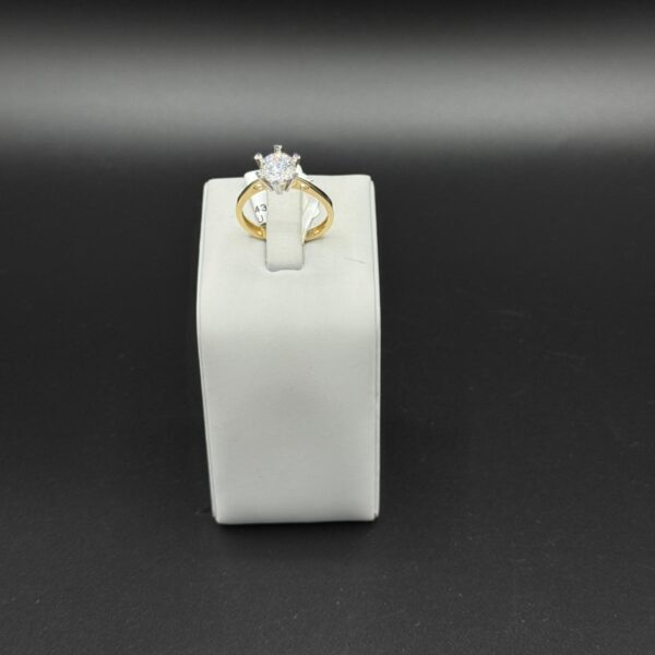 14 Ayar Tek Taş Yüzük