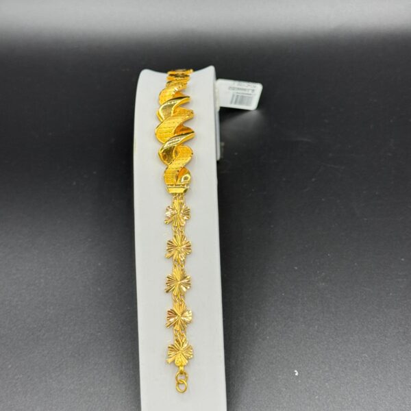 Desenli Bileklik 22 Ayar Altın