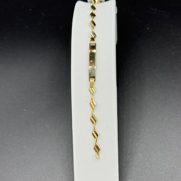 Desenli Bileklik 14 ayar