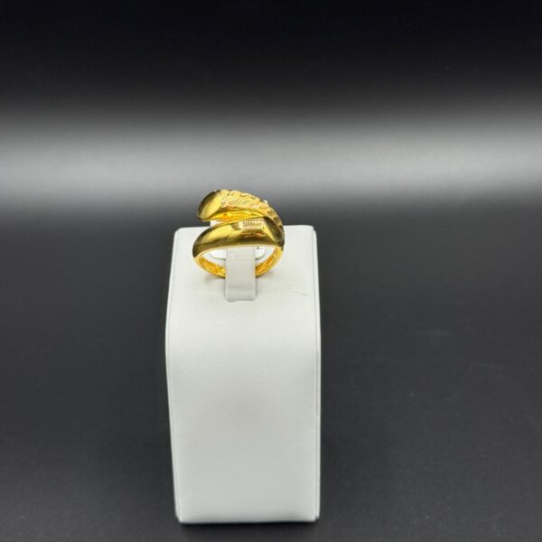 22 Ayar Desenli Altın Yüzük