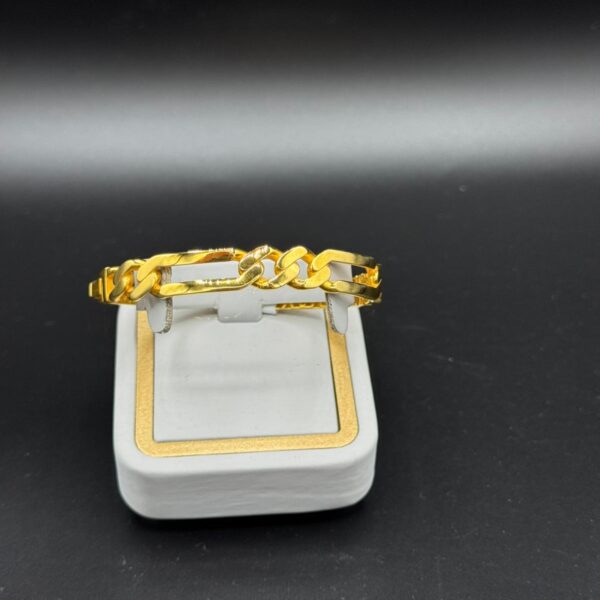 Desenli Kelepçe 22 Ayar Altın