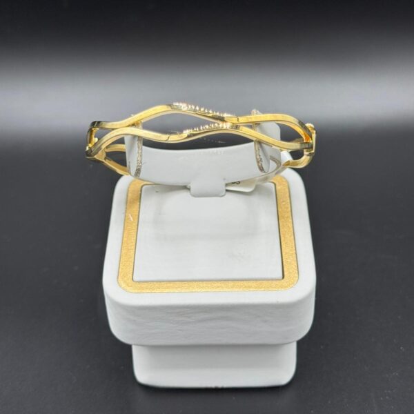 Desenli Kelepçe 14 Ayar Altın