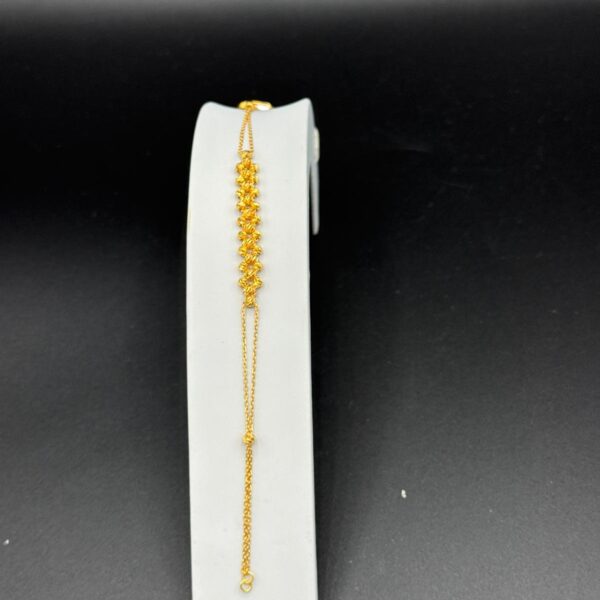 Desenli Bileklik 22 Ayar Altın