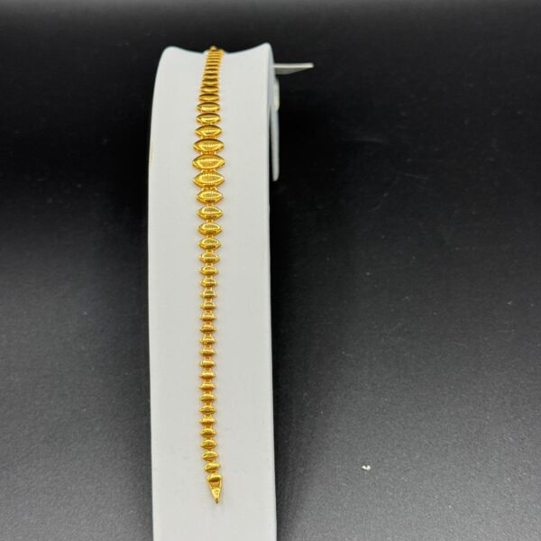 Desenli Bileklik 22 Ayar Altın