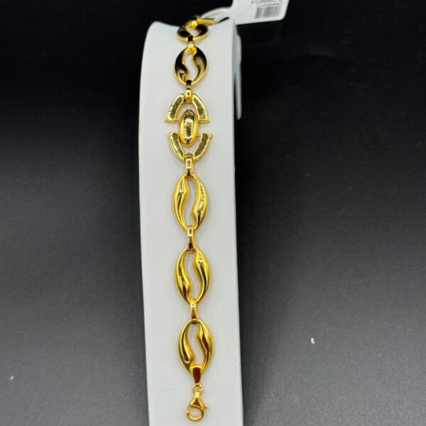 Desenli Bileklik 22 Ayar Altın