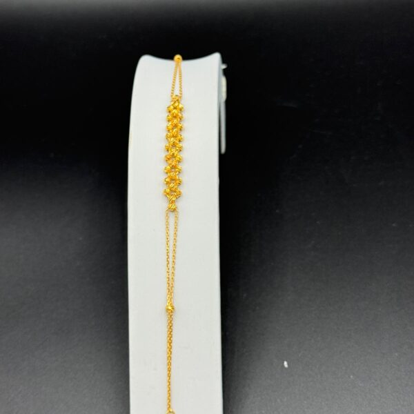 Desenli Bileklik 22 Ayar Altın