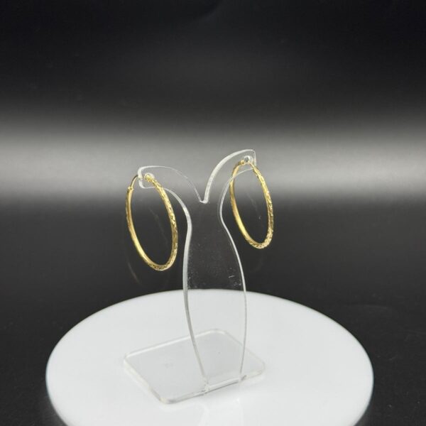 14 Ayar İnce Altın Küpe