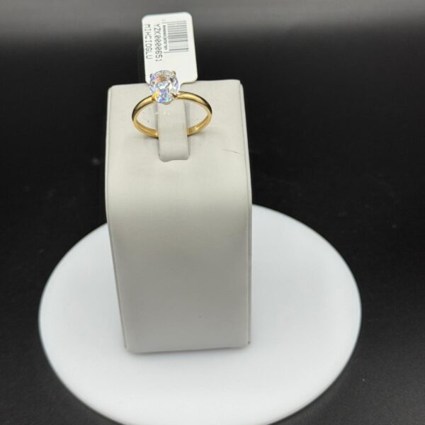 Tek Taş Yüzük 14 Ayar