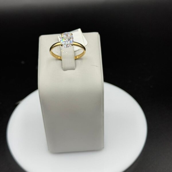 Tek Taş Yüzük 14 Ayar