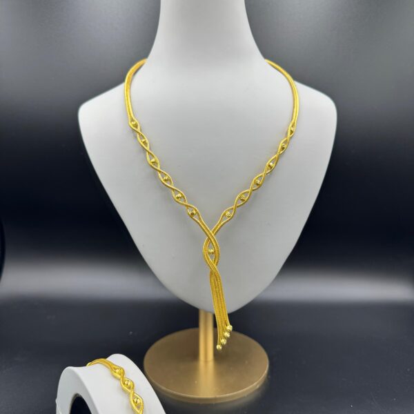 14 Ayar Altın Kolye Set